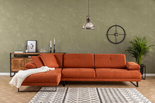 Kampinė sofa Mustang Large Left - Orange цена и информация | Угловые диваны | pigu.lt