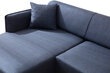 Kampinė sofa Asir Belissimo Left, mėlyna kaina ir informacija | Sofos | pigu.lt