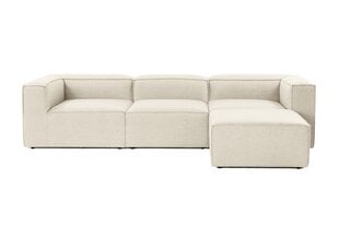 Kampinė sofa Fora - Ecru цена и информация | Угловые диваны | pigu.lt