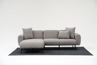 Kampinė sofa Side Left - Light Grey цена и информация | Угловые диваны | pigu.lt