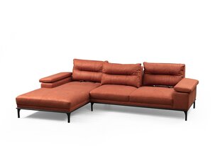 Kampinė sofa Hollywood Corner Left - Orange цена и информация | Угловые диваны | pigu.lt