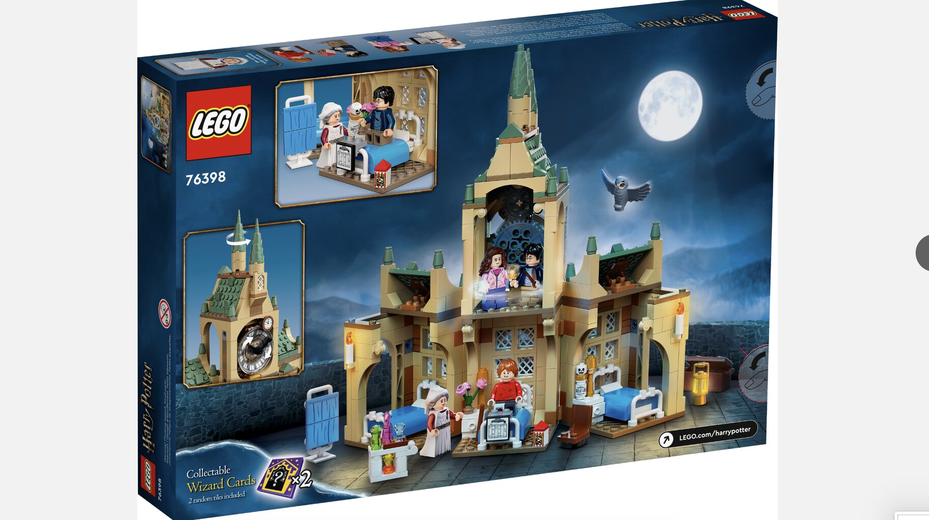 76398 LEGO® Harry Potter Hogvartso ligoninės sparnas kaina ir informacija | Konstruktoriai ir kaladėlės | pigu.lt