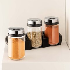 „Spice Jar“ rinkinys (4 vienetai) C-00340 kaina ir informacija | Prieskonių indeliai, malūnėliai | pigu.lt