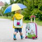 2 dalių vaikiškas bagažo rinkinys Costway Miškas kaina ir informacija | Lagaminai, kelioniniai krepšiai | pigu.lt