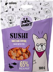 Mr. Bandit Sushi su antiena su žuvimi, 500 g kaina ir informacija | Skanėstai šunims | pigu.lt