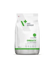 VetExpert Veterinary Diet Dog Obesity viršsvorio turintiems šunims, 2 kg kaina ir informacija | Sausas maistas šunims | pigu.lt