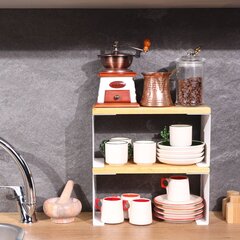 Virtuvės organizatorius Shelves - 2 цена и информация | Кухонная утварь | pigu.lt