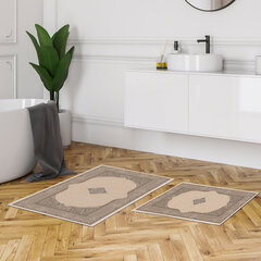 2-ių vonios kilimėlių komplektas Kt455 kaina ir informacija | Vonios kambario aksesuarai | pigu.lt