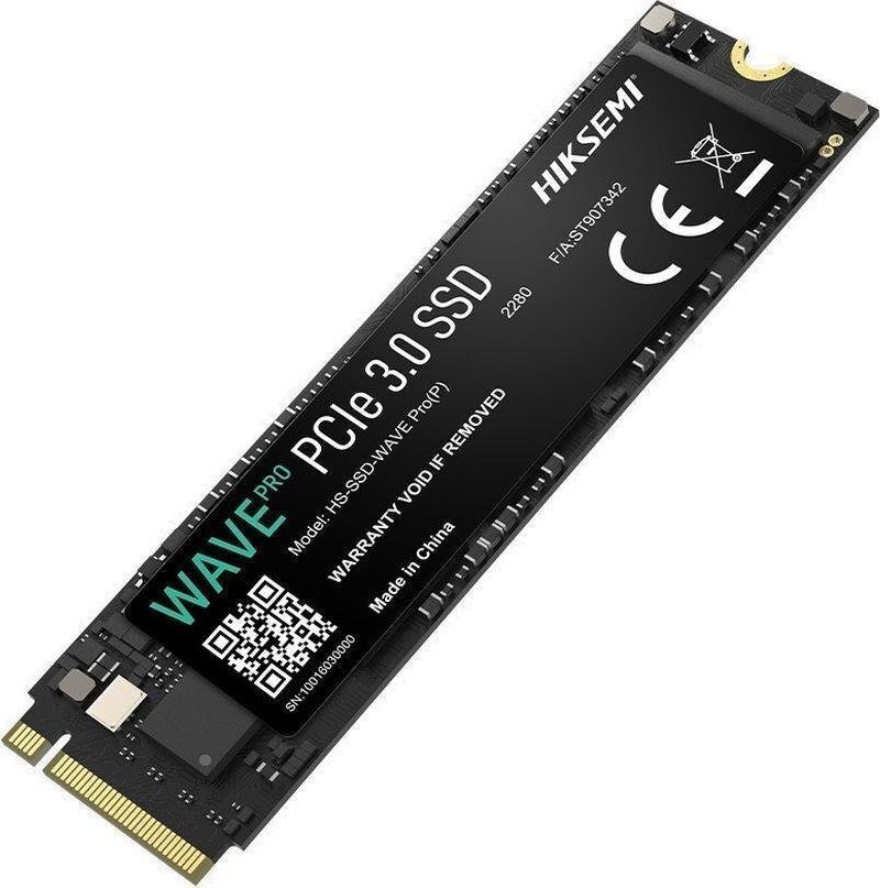 Hiksemi Wave Pro (HS-SSD-WAVE PRO(P)(STD)/1024G/PCIE3/WW) kaina ir informacija | Vidiniai kietieji diskai (HDD, SSD, Hybrid) | pigu.lt