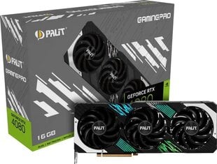 Palit GeForce RTX 4080 Super GamingPro (NED408S019T2-1032A) цена и информация | Видеокарты (GPU) | pigu.lt