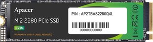 Apacer AS2280Q4L цена и информация | Внутренние жёсткие диски (HDD, SSD, Hybrid) | pigu.lt