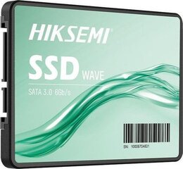 Hiksemi Wave ((HS-SSD-WAVE(S) 256G)) kaina ir informacija | Vidiniai kietieji diskai (HDD, SSD, Hybrid) | pigu.lt