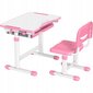 Rašomasis stalas ir kėdutė Mozos DC-SET rožinis цена и информация | Kompiuteriniai, rašomieji stalai | pigu.lt