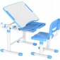 Rašomasis stalas ir kėdutė Mozos DC-SET mėlynas kaina ir informacija | Kompiuteriniai, rašomieji stalai | pigu.lt