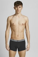 Jack & Jones мужские трусы, черные, 5 шт. цена и информация | Мужские трусы | pigu.lt