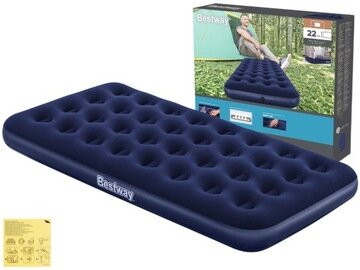 Vienvietis čiužinys Bestway, 188 x 99 x 22 cm kaina ir informacija | Pripučiami čiužiniai ir baldai | pigu.lt