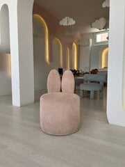 Pufas Asir Bunny, rožinis цена и информация | Кресла-мешки и пуфы | pigu.lt
