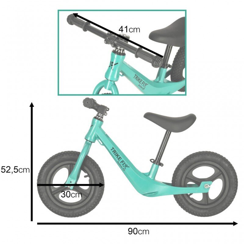 Balansinis dviratis Trike Fix Active X2 цена и информация | Balansiniai dviratukai | pigu.lt