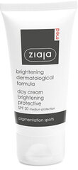 Дневной крем для лица Ziaja Med Brightening Protective SPF20, 50 мл цена и информация | Кремы для лица | pigu.lt