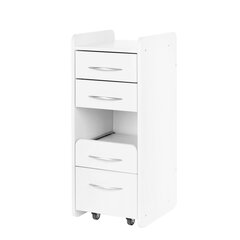 мини-шкаф 969, белый цена и информация | Мебель для салонов красоты | pigu.lt