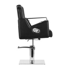 парикмахерское кресло gabbiano wilno, черное цена и информация | Мебель для салонов красоты | pigu.lt