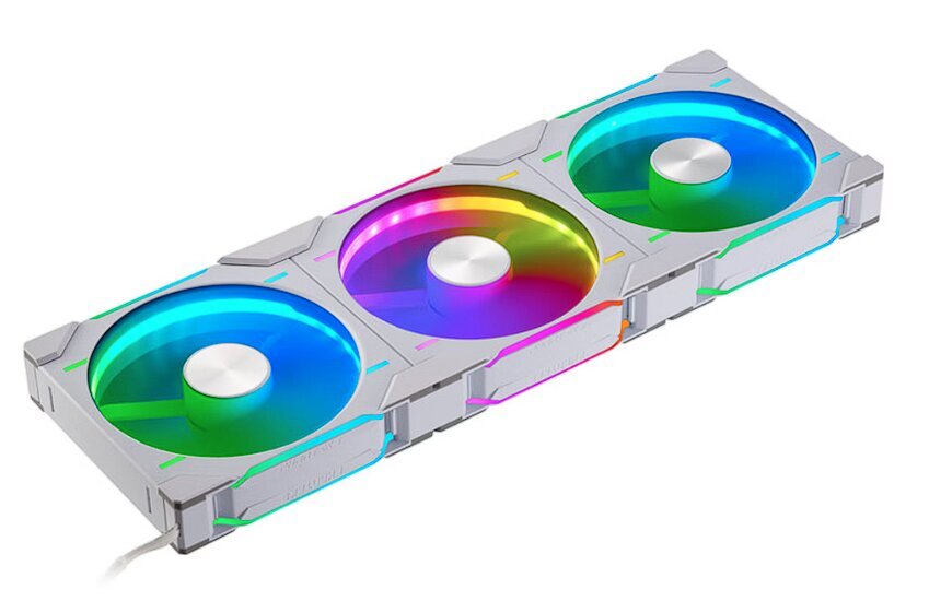 Phanteks D30-140 D-RGB 3-Pack (PH-F140D30_DRGB_PWM_WT01_3P) kaina ir informacija | Kompiuterių ventiliatoriai | pigu.lt