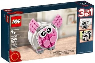 Konstruktorius-taupyklė Lego Creator Mini Piggy Bank, 248 d. 40251 kaina ir informacija | Konstruktoriai ir kaladėlės | pigu.lt