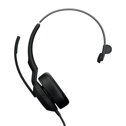 Jabra Evolve2 50 Black цена и информация | Ausinės | pigu.lt