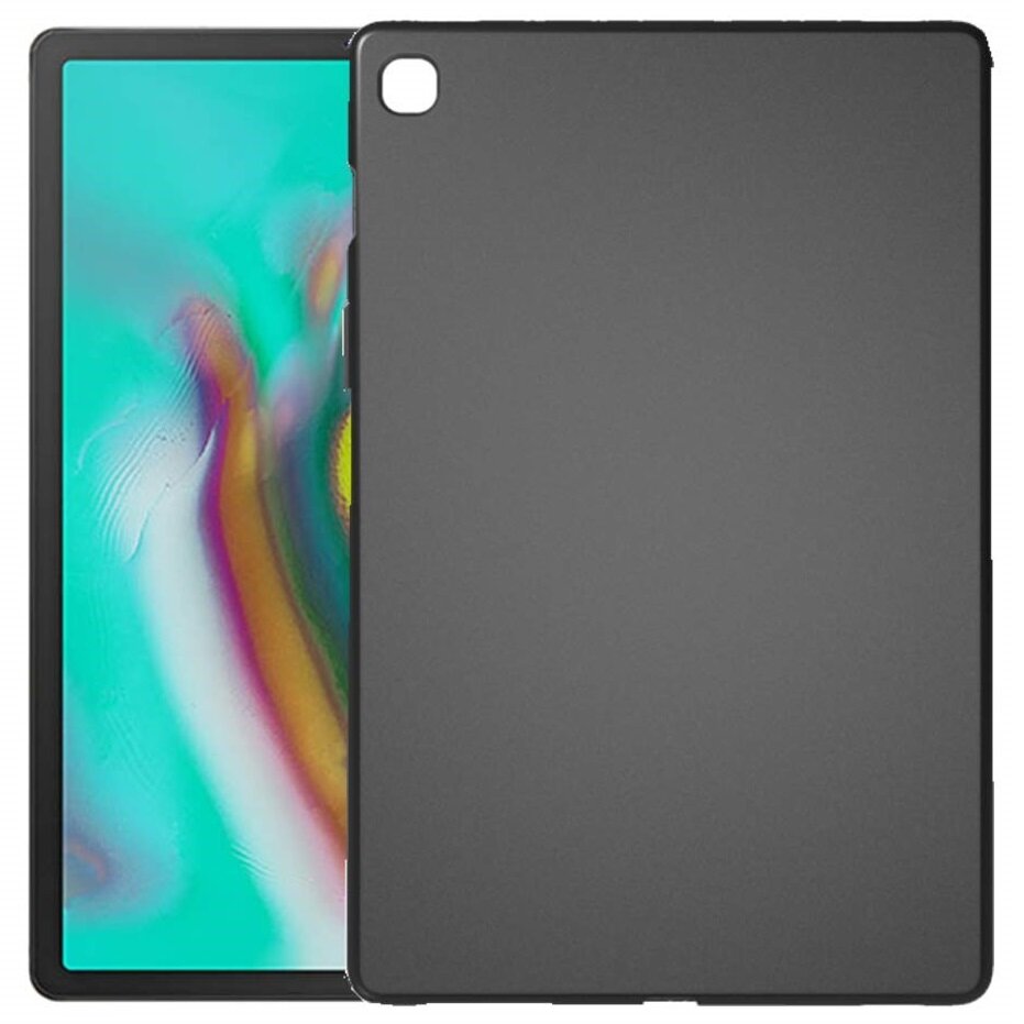 Kieto silikono (TPU) dėklas - juodas (Galaxy Tab S5e) цена и информация | Telefono dėklai | pigu.lt