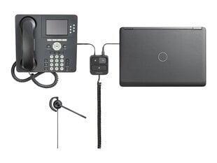 HP Poly EncorePro 530 Black цена и информация | Теплая повязка на уши, черная | pigu.lt