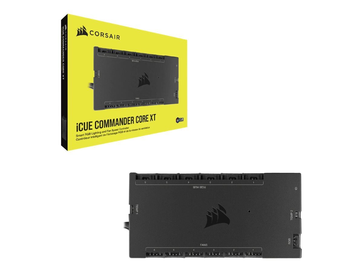 Corsair iCue Commander Core XT CL-9011112-WW цена и информация | Kompiuterių aušinimo ir kiti priedai | pigu.lt