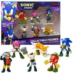 Figūrėlių rinkinys PMI Sonic Prime Kluckles Tails, 8 vnt. цена и информация | Игрушки для мальчиков | pigu.lt