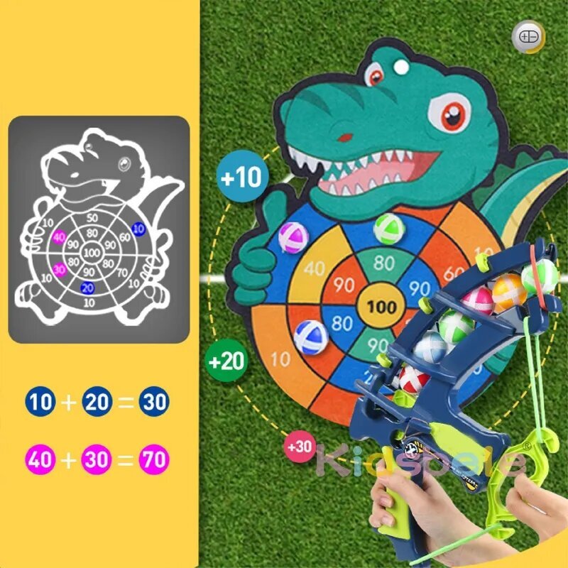 Vaikiškas lankas ir taikinys Montessori Crocky Bob kaina ir informacija | Lavinamieji žaislai | pigu.lt