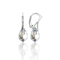 Серебряные серьги женские с кристаллами, I.L.U.S цена и информация | Серьги | pigu.lt