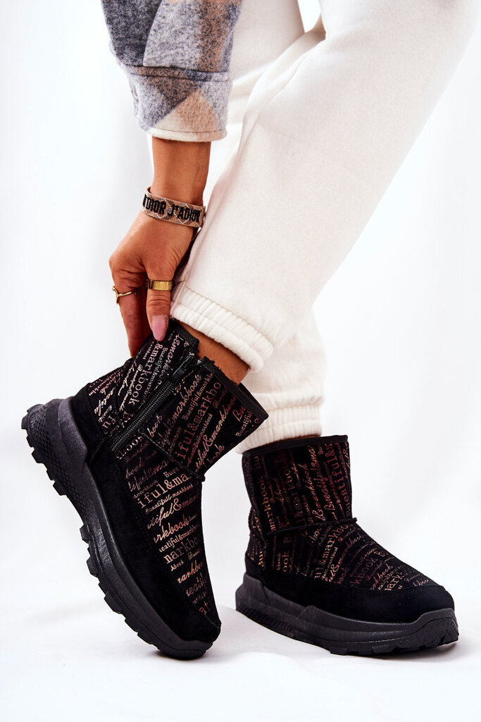 Žieminiai batai moterims BSB17923.2679, juodi, 38 kaina | pigu.lt