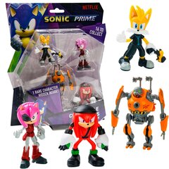 Figūrėlių rinkinys PMI Sonic Prime, 5 vnt. kaina ir informacija | Žaislai berniukams | pigu.lt