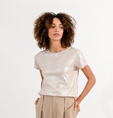 Molly Bracken женская блузка, бежевый цвет цена и информация | Женские блузки, рубашки | pigu.lt