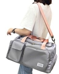 Дорожная и спортивная сумка G50, серая цена и информация | Чемоданы, дорожные сумки | pigu.lt