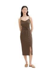 Платье Tom Tailor женское, черно-коричневое цена и информация | Платья | pigu.lt