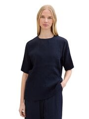 Женская блузка Tom Tailor, темно-синий цвет цена и информация | Женские блузки, рубашки | pigu.lt