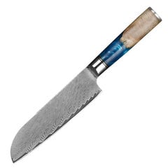 Нож Vinox Santoku, 17 см, синий цена и информация | Ножи и аксессуары для них | pigu.lt