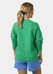 Helly Hansen moteriškas megztinis CREW, žalias kaina ir informacija | Džemperiai moterims | pigu.lt