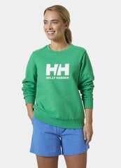 Helly Hansen moteriškas megztinis CREW, žalias kaina ir informacija | Džemperiai moterims | pigu.lt