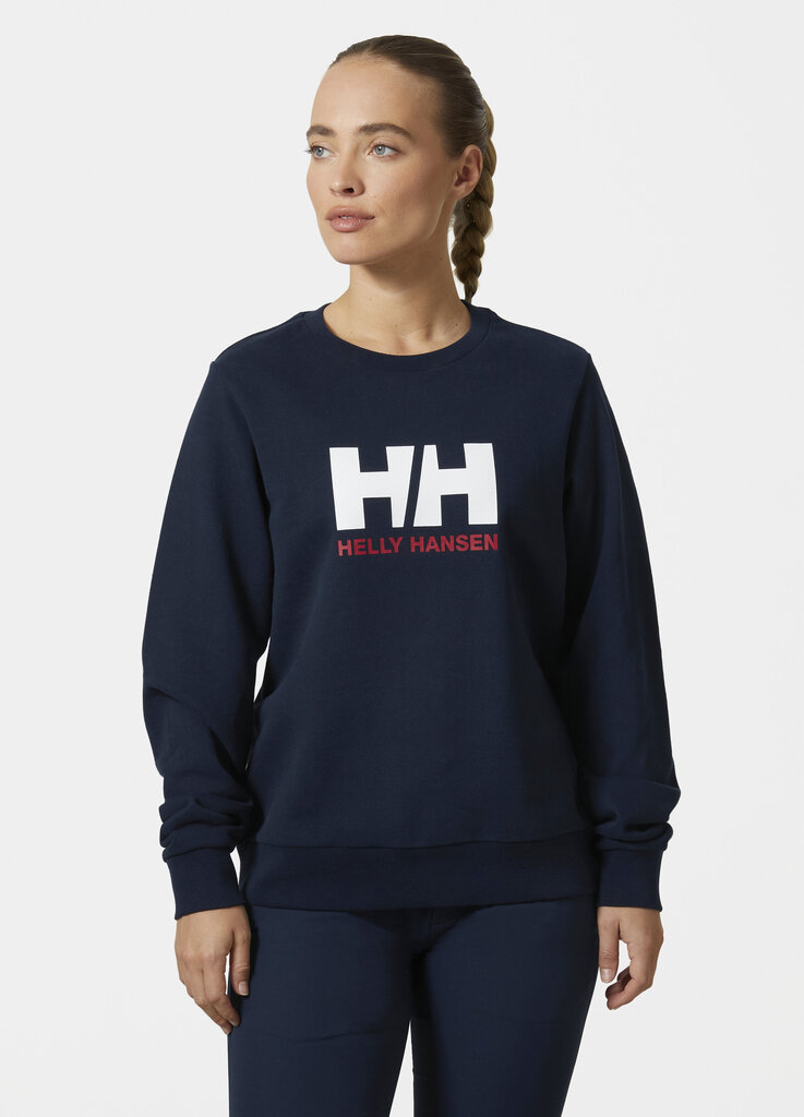 Helly Hansen moteriškas džemperis CREW, tamsiai mėlynas цена и информация | Džemperiai moterims | pigu.lt