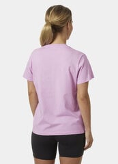 Helly Hansen moteriški marškinėliai HH LOGO, rožiniai kaina ir informacija | Marškinėliai moterims | pigu.lt