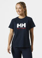 Helly Hansen moteriški marškinėliai HH LOGO, tamsiai mėlyni