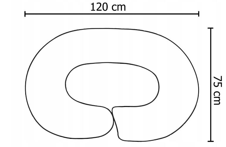 Daugiafunkcinės pagalvės rinkinys 4in1 Premium Dreamland Medic, 120 cm kaina ir informacija | Maitinimo pagalvės | pigu.lt