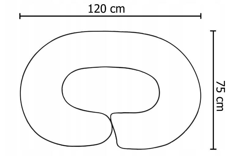 Daugiafunkcinės pagalvės rinkinys 4in1 Premium Dreamland Medic, 120 cm цена и информация | Maitinimo pagalvės | pigu.lt