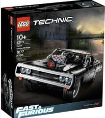 42111 LEGO® Technic Dom's Dodge Charger kaina ir informacija | Konstruktoriai ir kaladėlės | pigu.lt