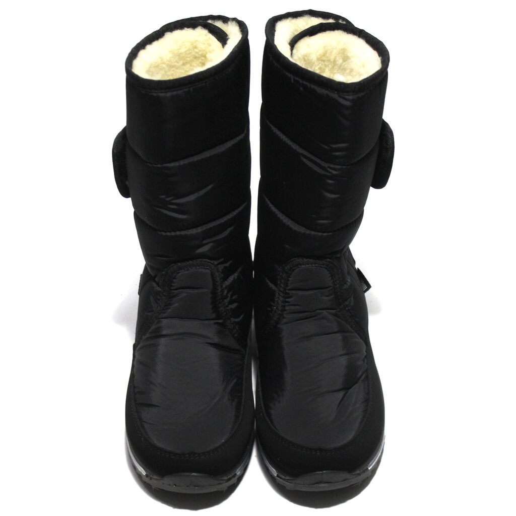Žieminiai batai moterims Mayfed 249699, juodi цена и информация | Aulinukai, ilgaauliai batai moterims | pigu.lt